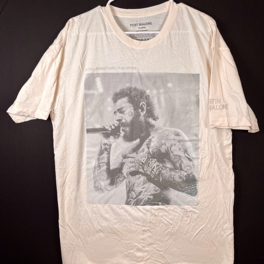 Post Malone Austin T-shirt, Size XL, NWOT